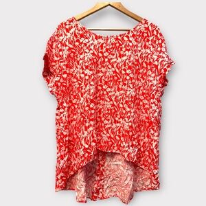 Cynthia Rowley | Womens 2XL Floral Short‎ Sleeve Boho Summer Beach Lightweight